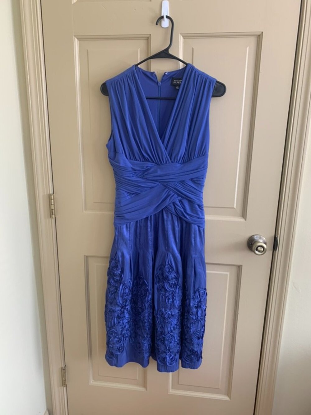 Adrianna Papell Royal Blue/Purple Womens Size 8 Formal Dress Cocktail Dress